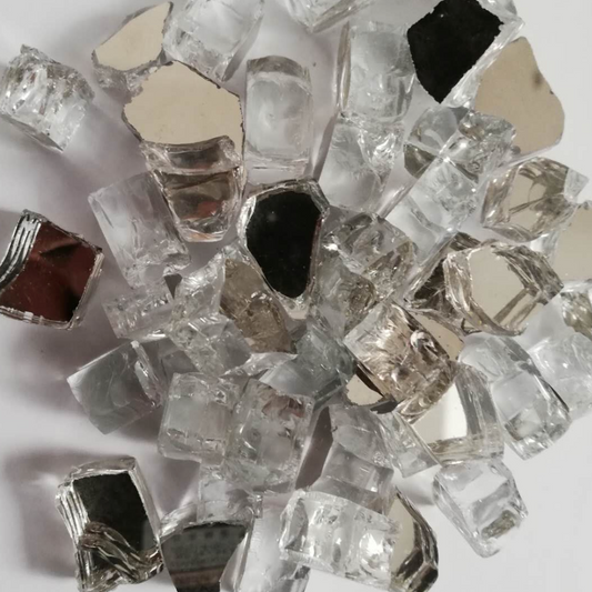 Crystal Reflective Fire Glass