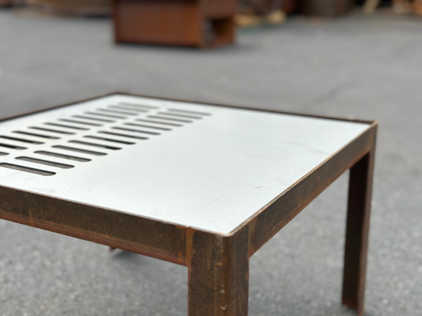 Elevated Square Cooktop - For Square Fire Pits