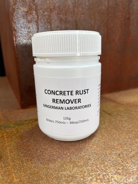 Corten Rust Remover for Concrete