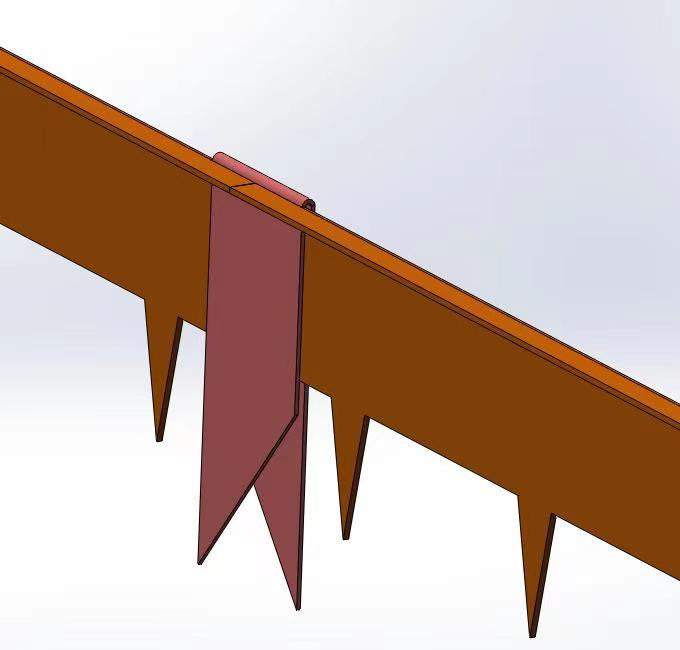 Corten Edging (2m Length)