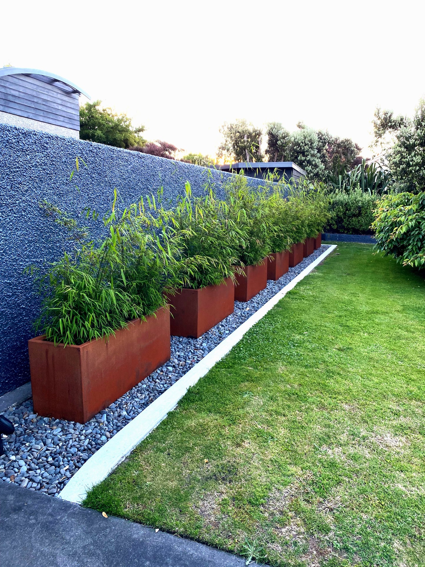 Corten Trough 1200