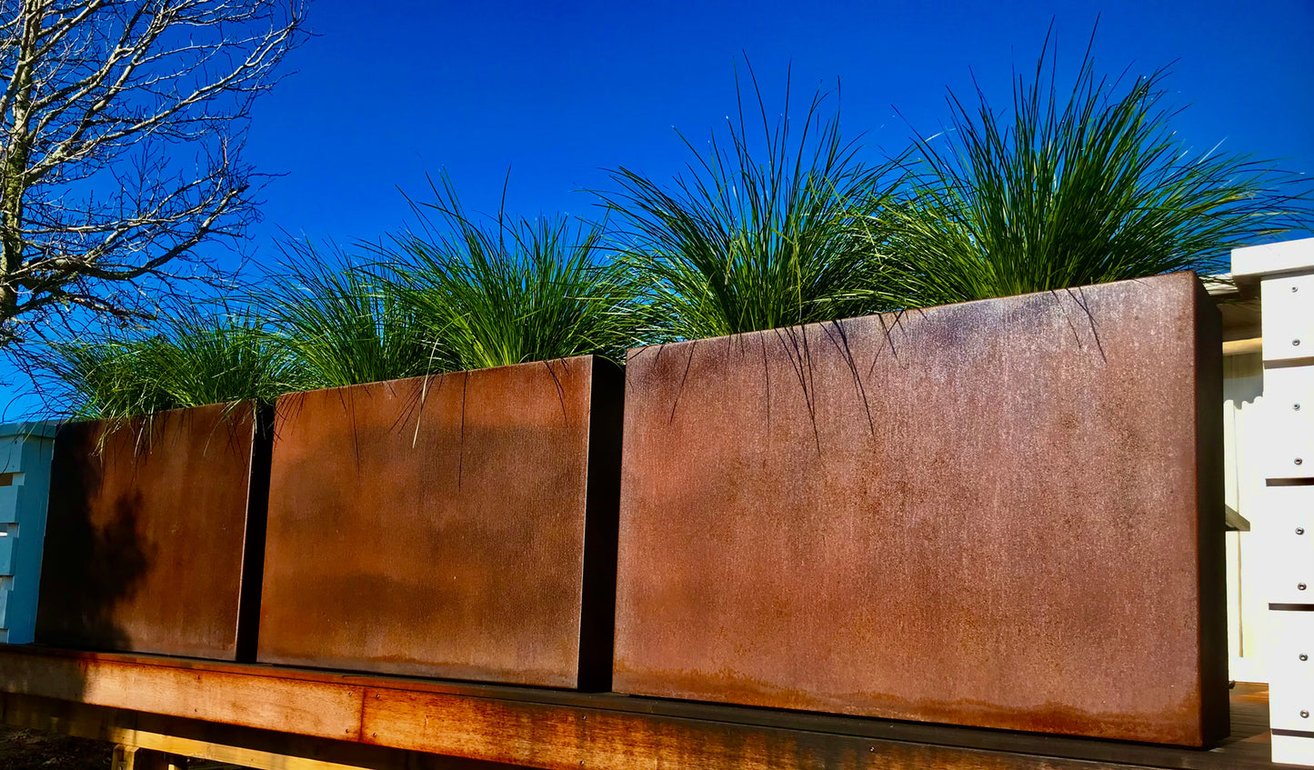 Corten Tall Trough
