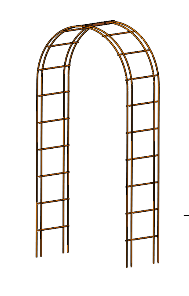The Ruapehu Corten Archway