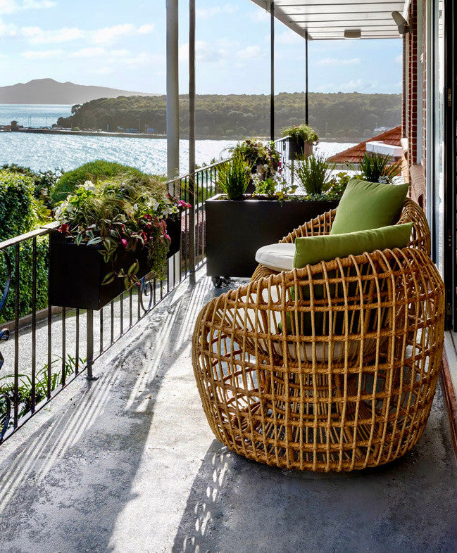 Balcony Planter - Powder Coated Matte Black