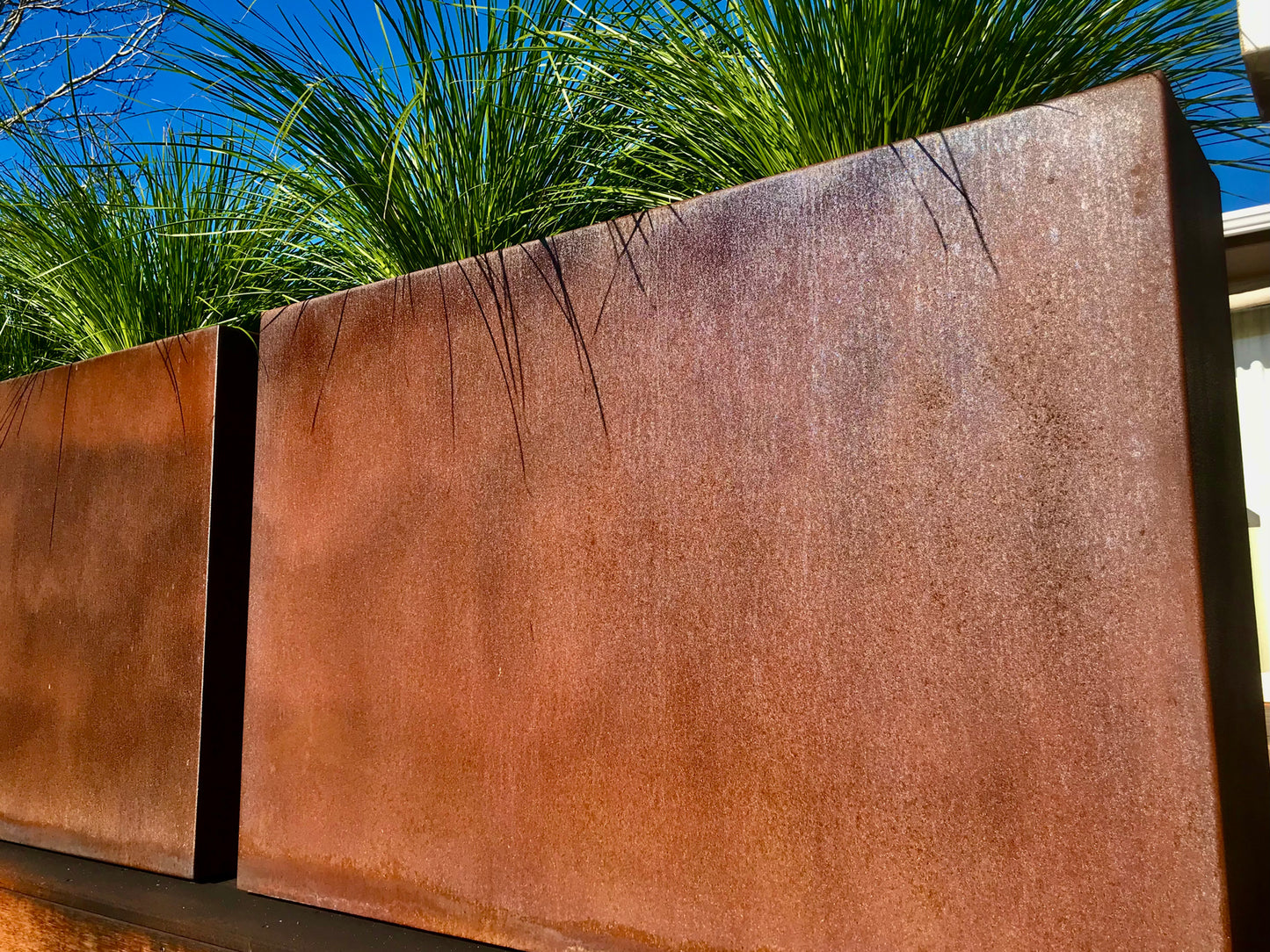 Corten Tall Trough