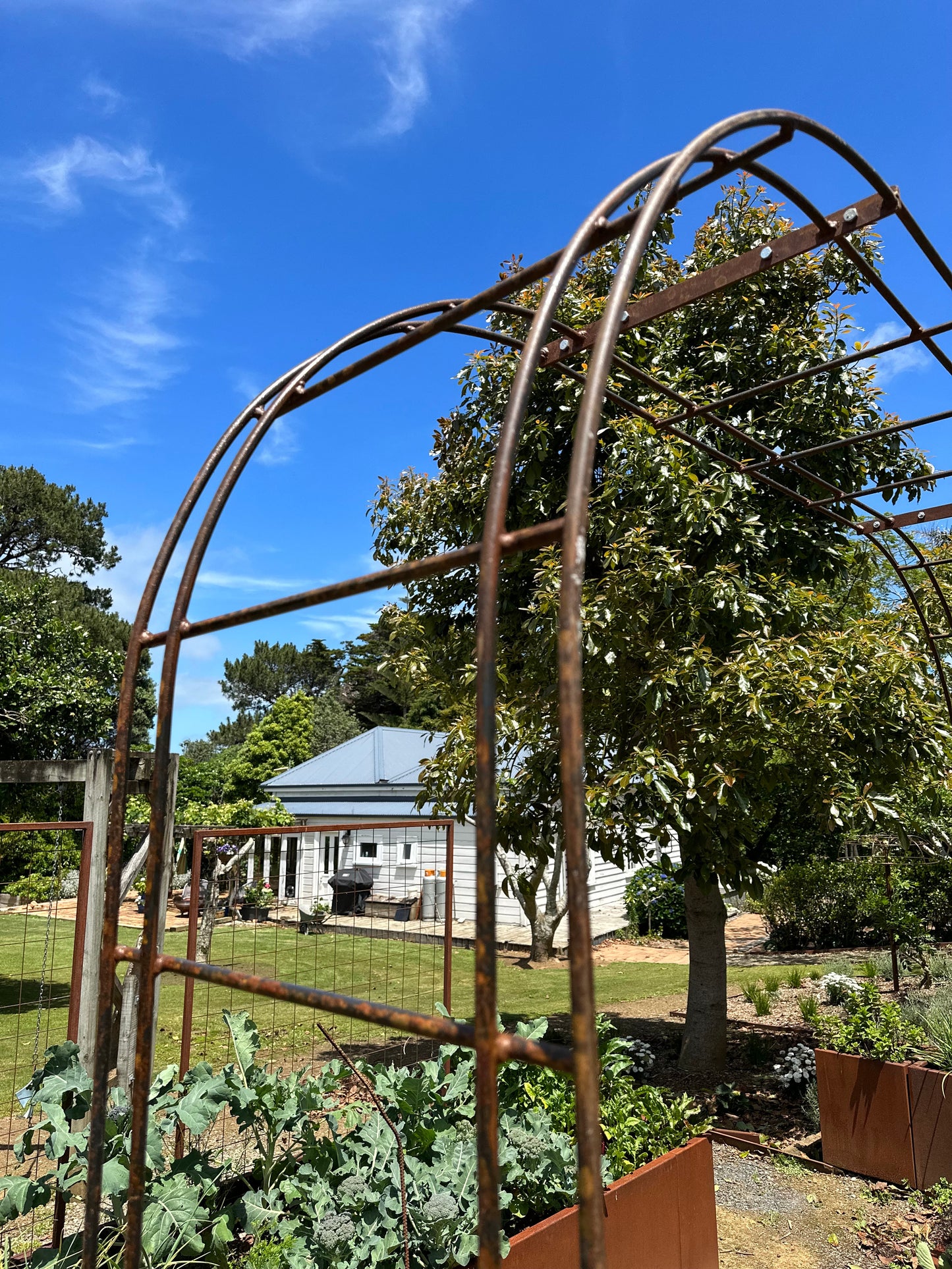 The Ruapehu Corten Archway