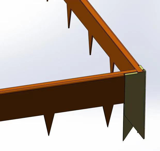 Corten Edging (2m Length)