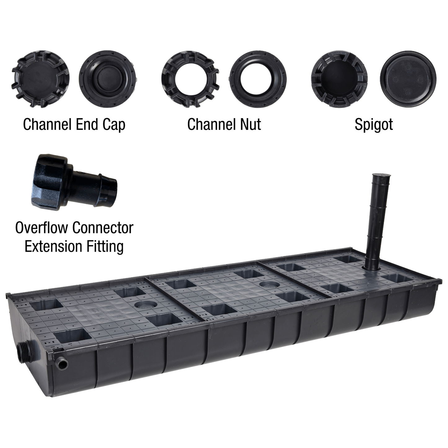 Sub-Irrigation Channel – Basic Kit by Wicking Beds NZ