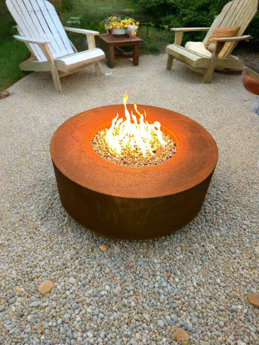 Fire Pit Gas Fire Wheel