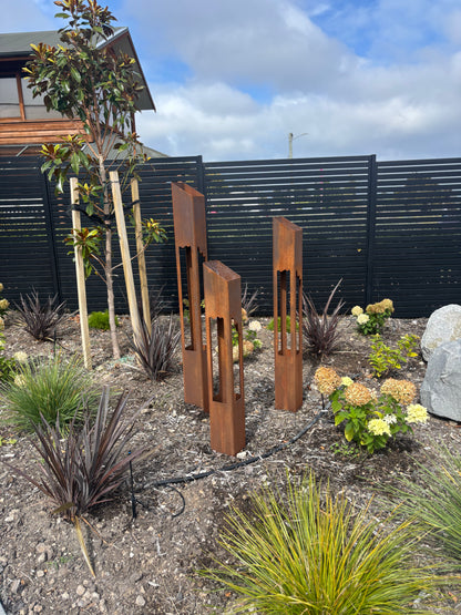 Corten Torches