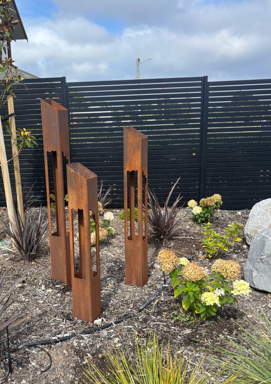 Corten Torches