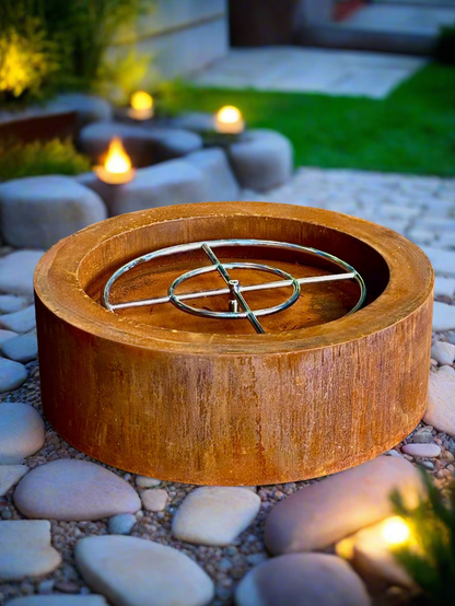 Fire Pit Gas Fire Wheel