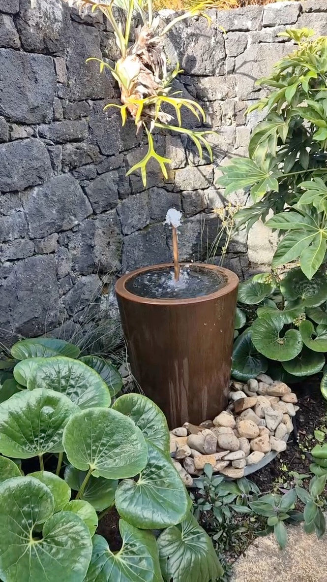 The Karapiro Corten Water Feature