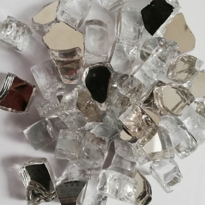 Crystal Reflective Fire Glass