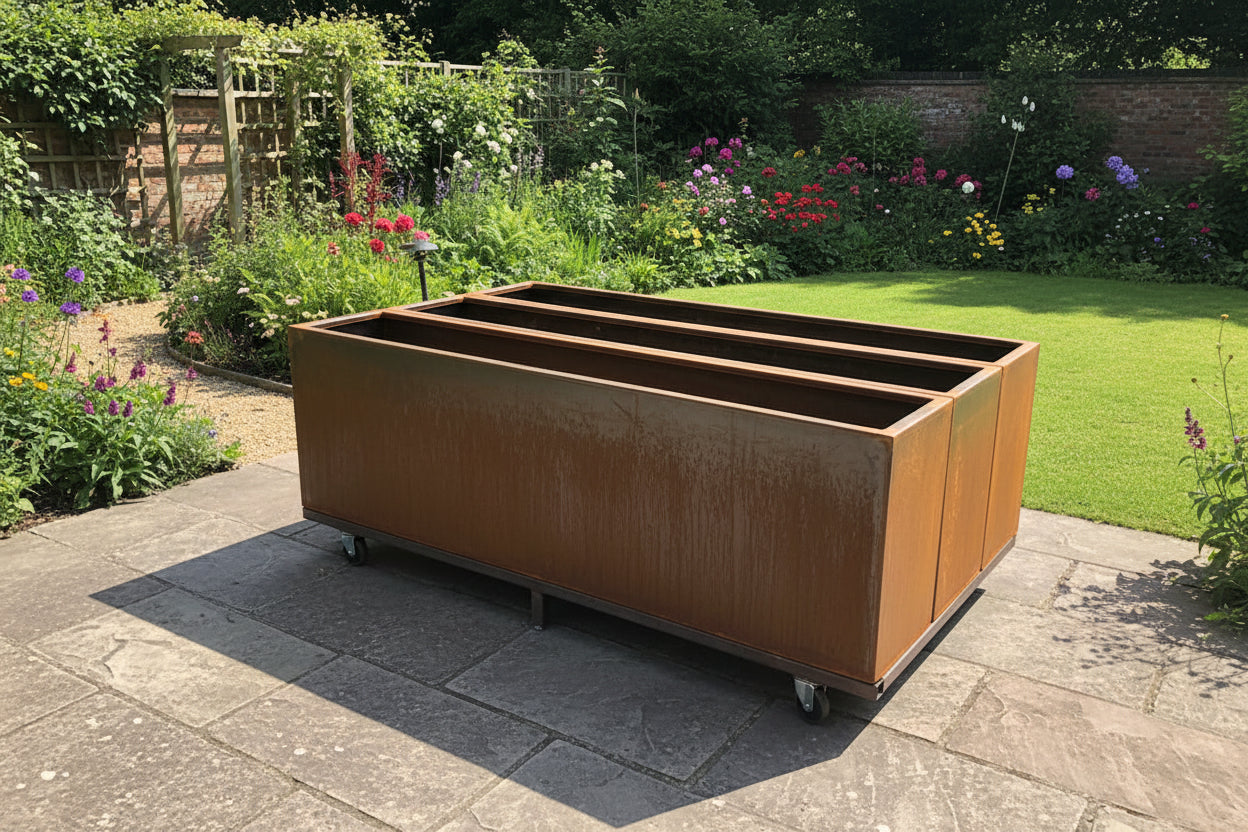 Limited Edition Corten 2000mm Trough