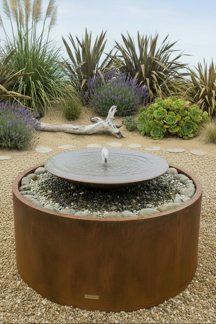 The Super Estella Corten Water Feature