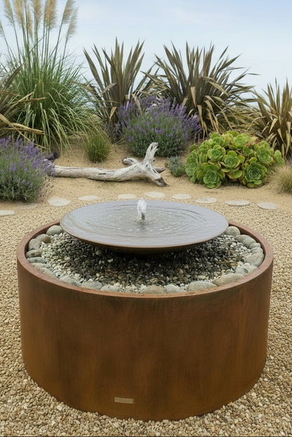 The Super Estella Corten Water Feature