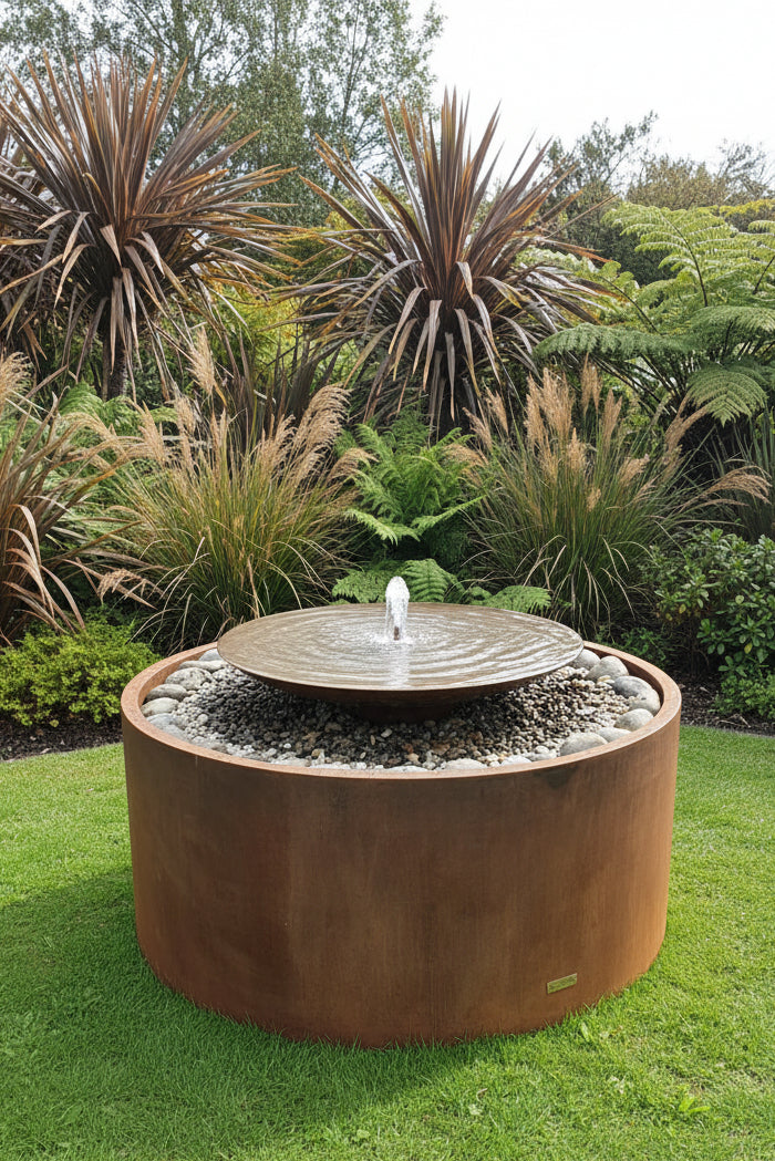 The Super Estella Corten Water Feature