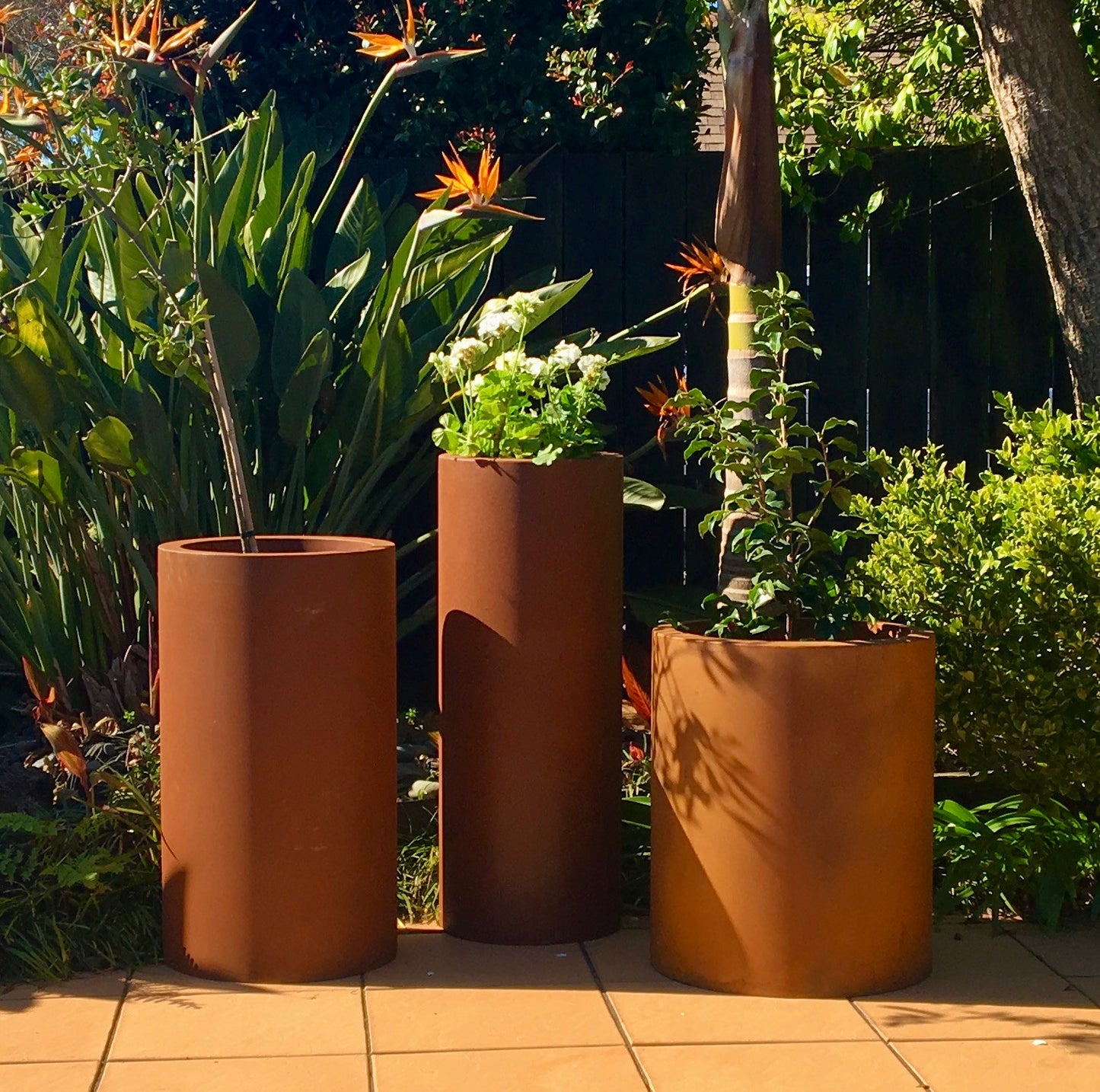 Corten Cylinder 600