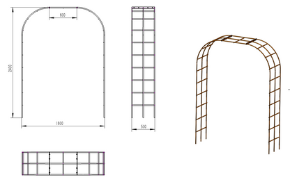 The Egmont Corten Archway