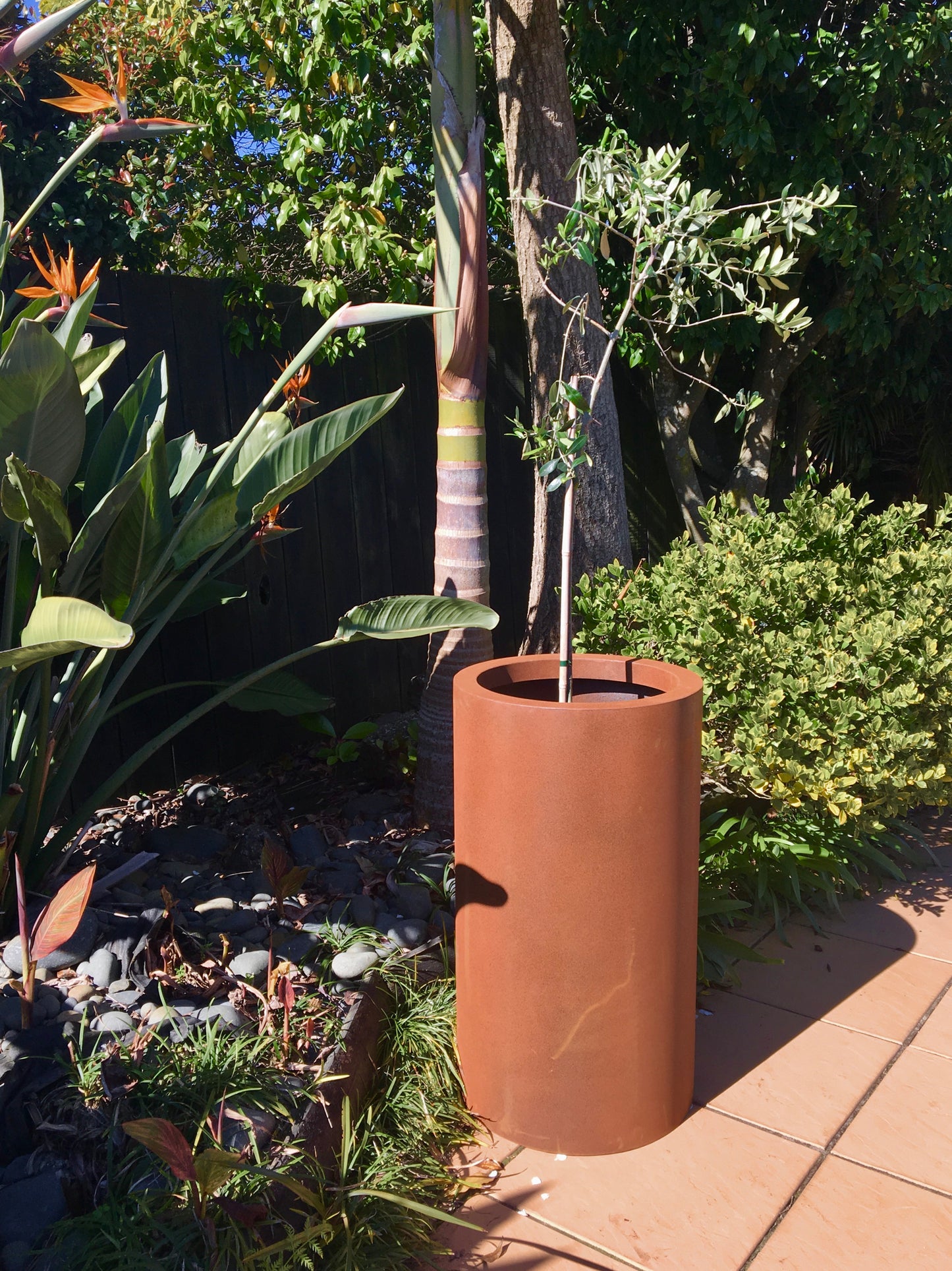 Corten Cylinder 750