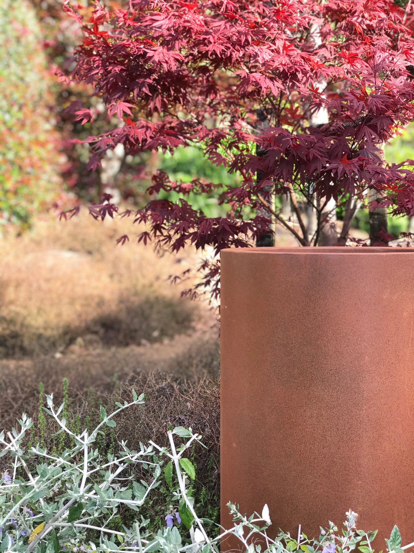 Corten Cylinder 750