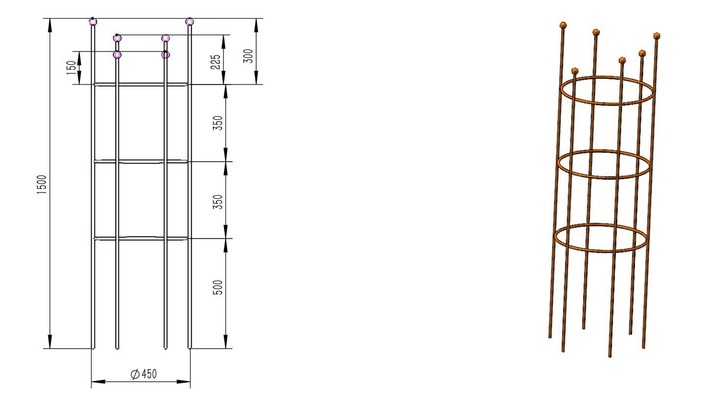 Column Plant Support