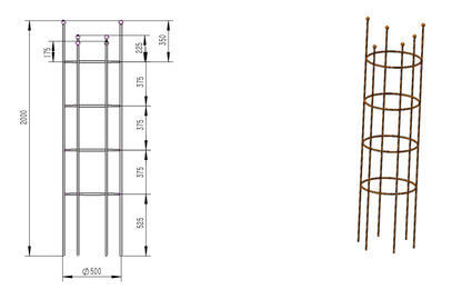 Column Plant Support