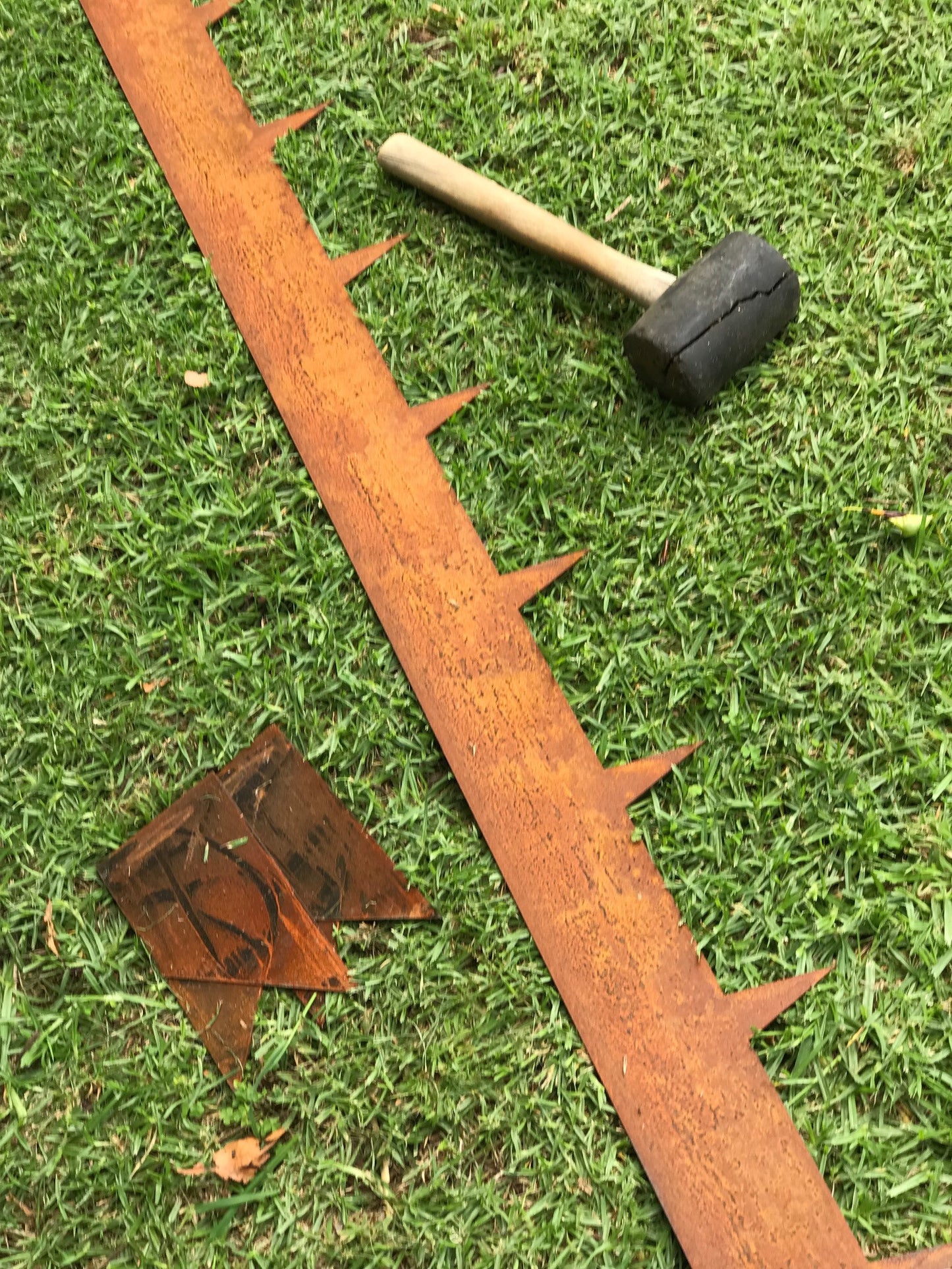 Pegs For Corten Garden Edging