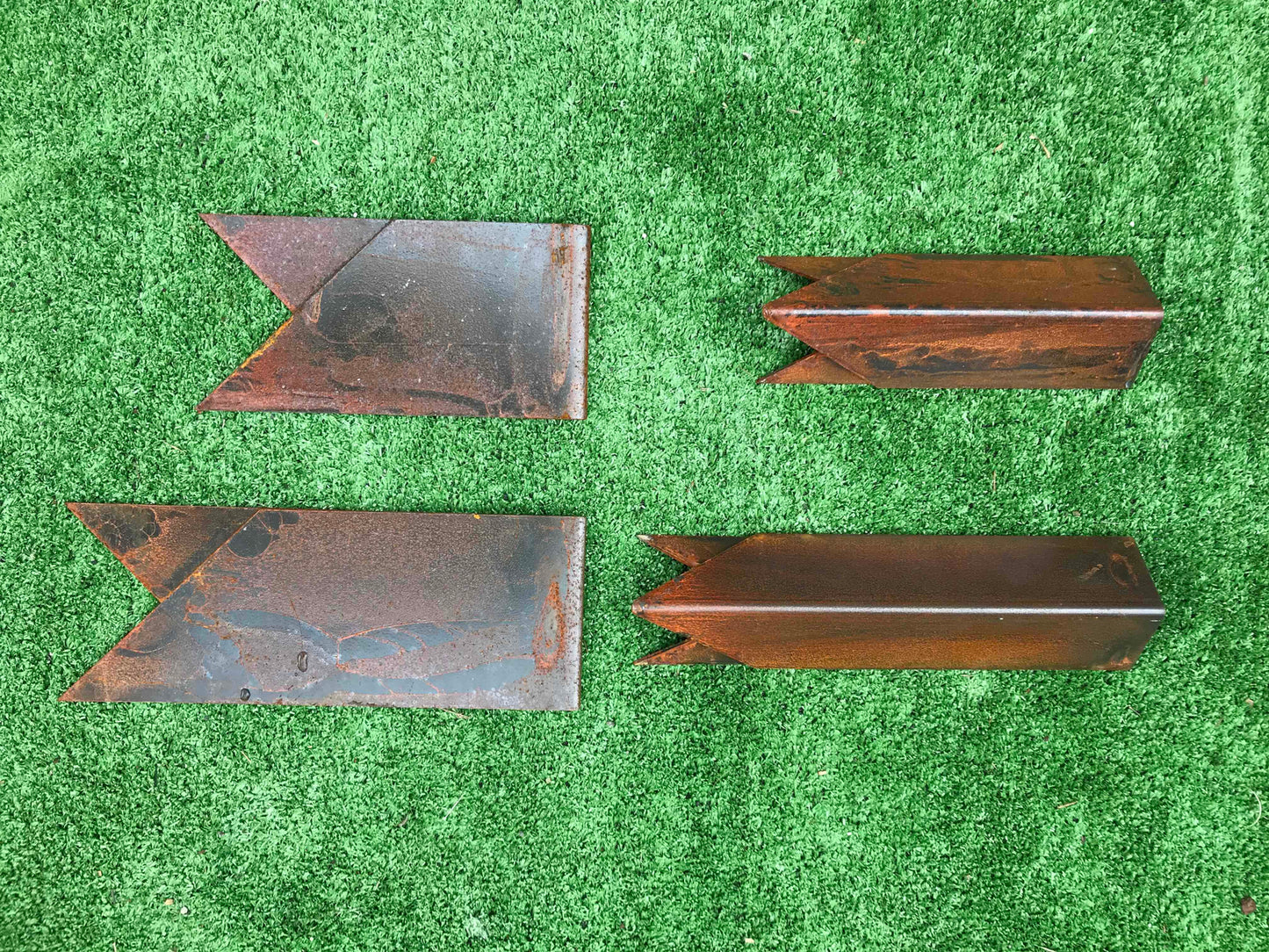 Pegs For Corten Garden Edging