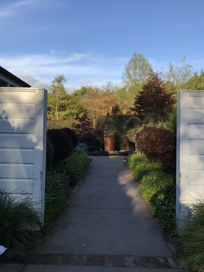 Corten Tapered Cylinders