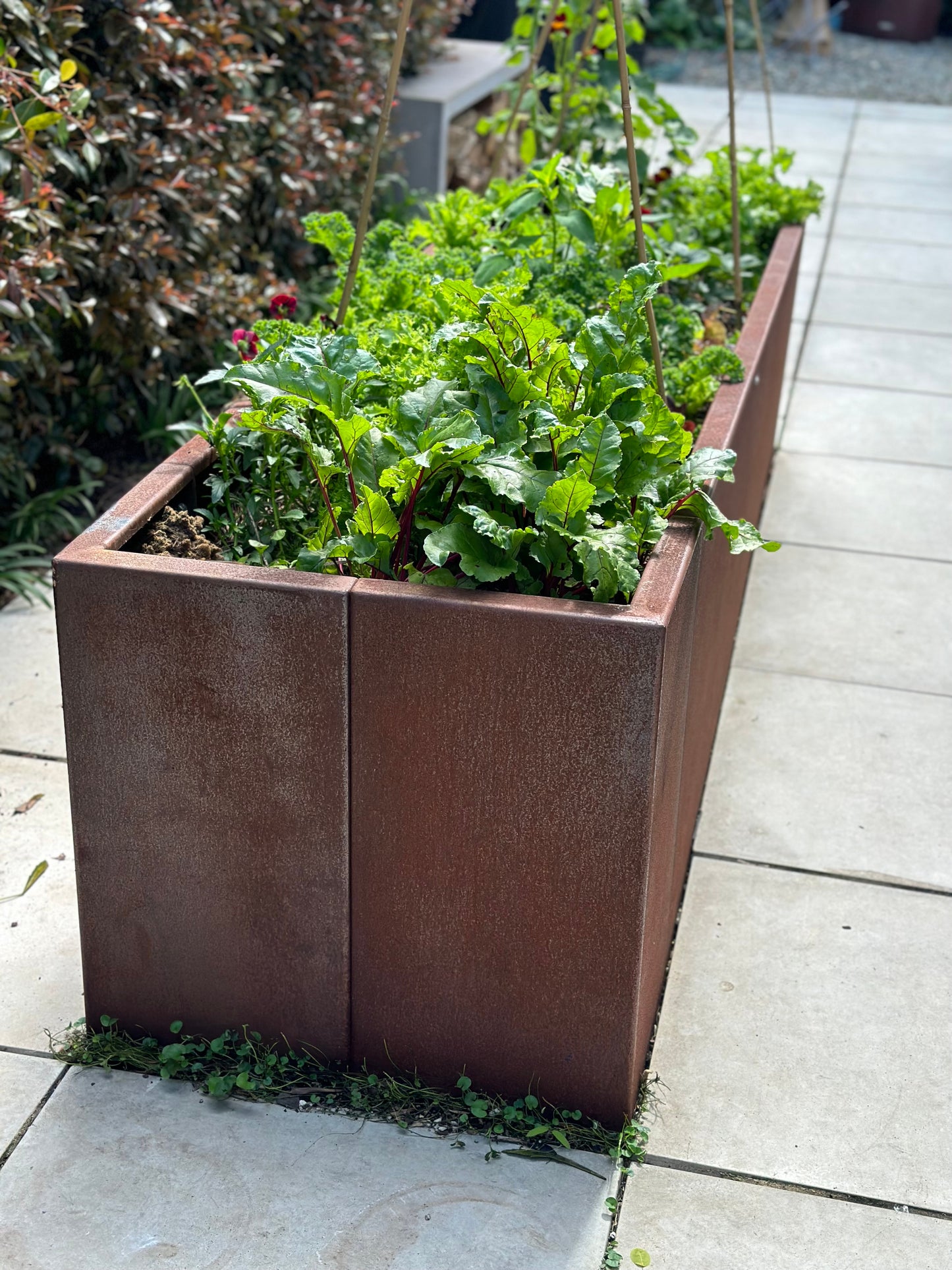 Modular Corten Planter