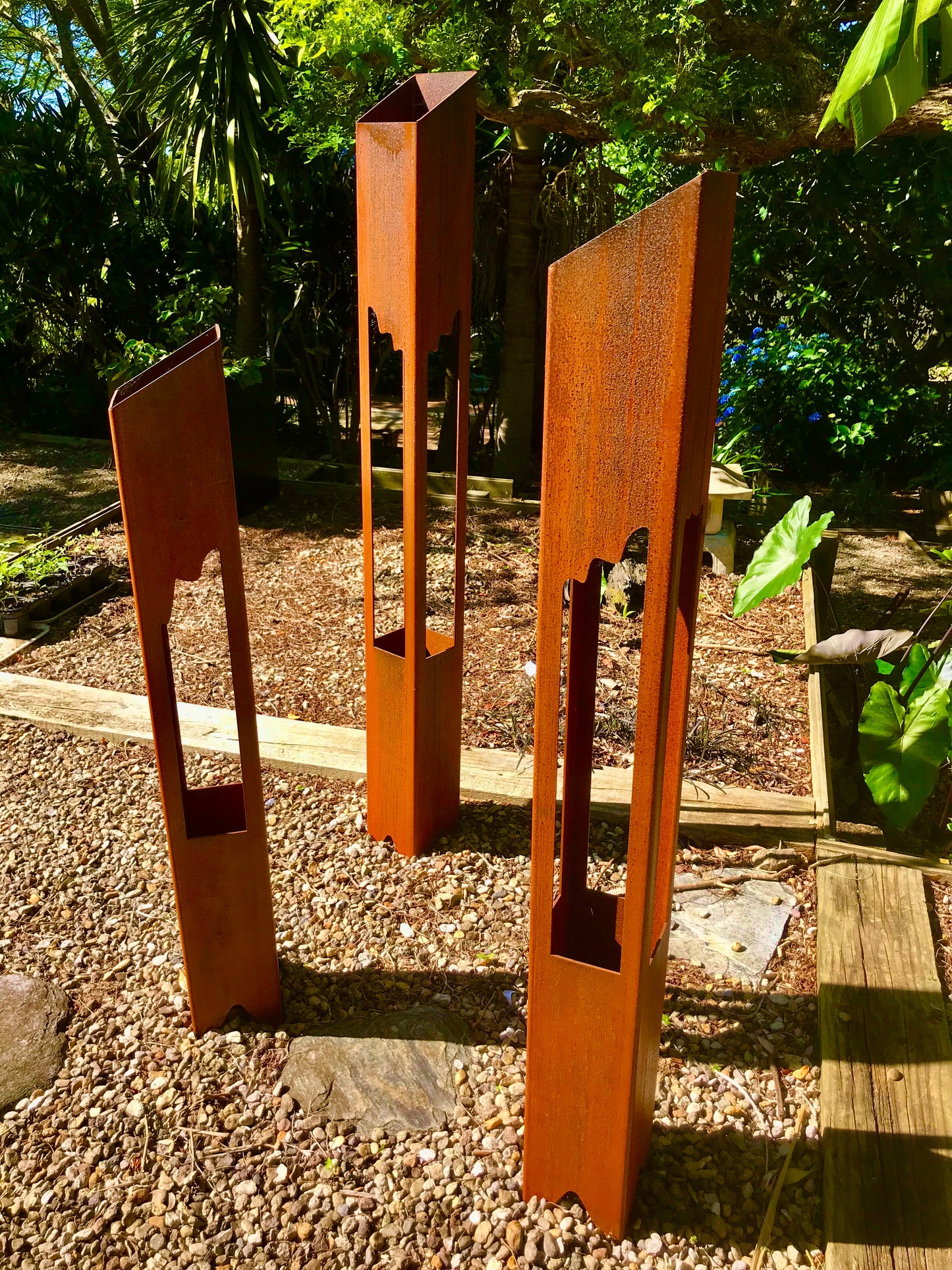 Corten Torches