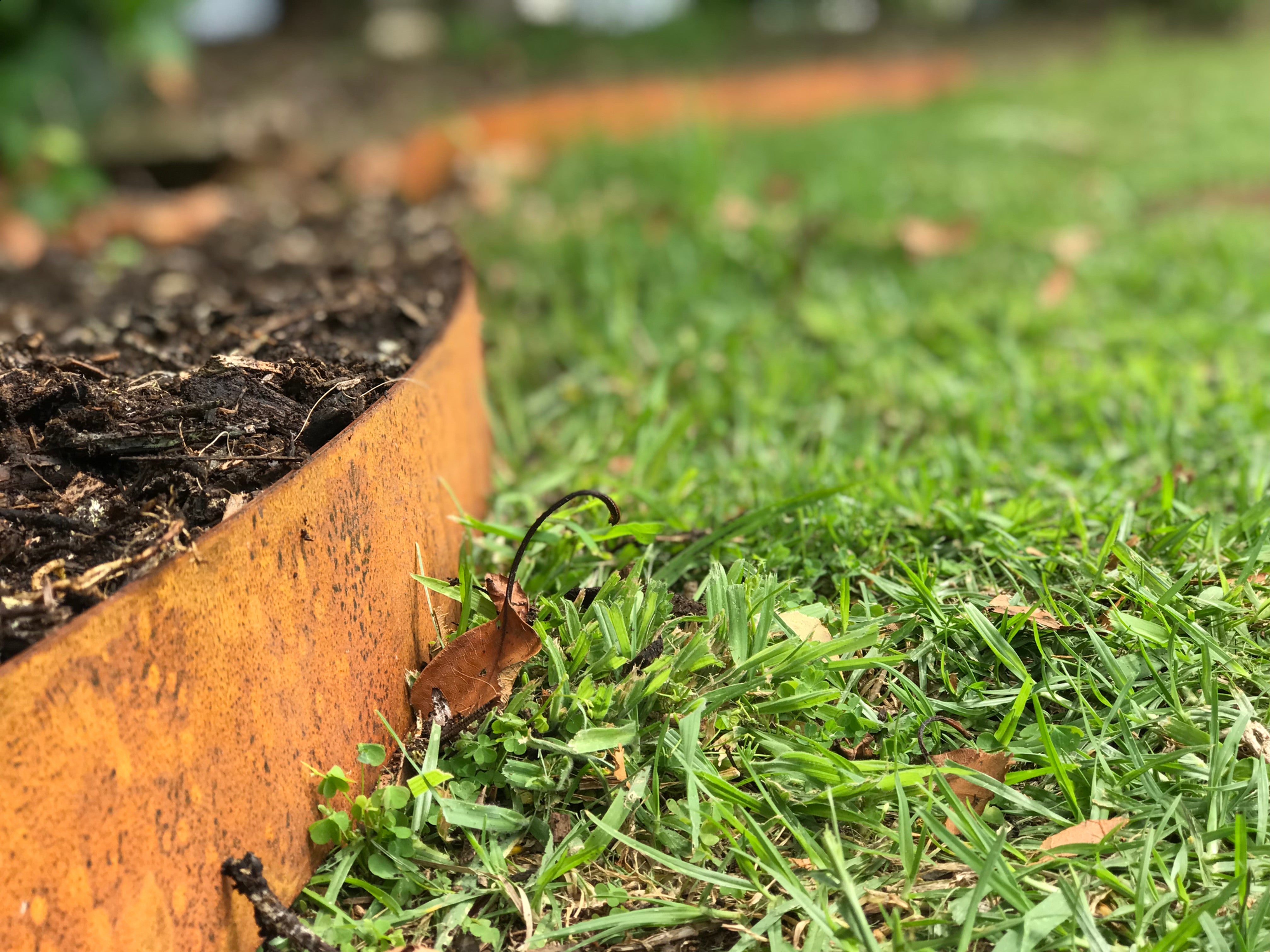 Corten Garden Edging for Home and Landscape. – Tiny Anvil NZ