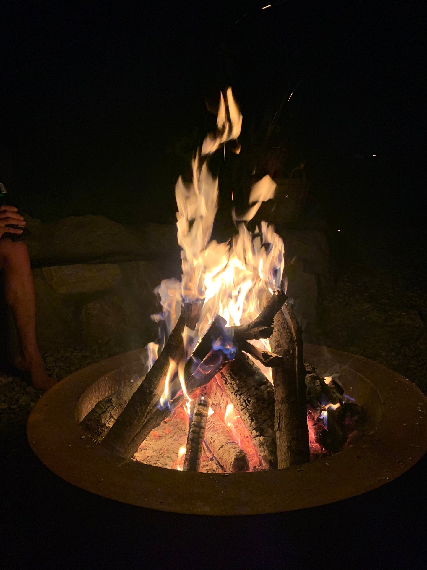 Fire Pit Wheel