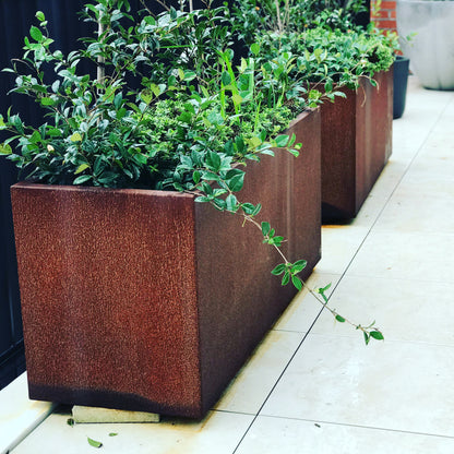 Corten Trough 1400