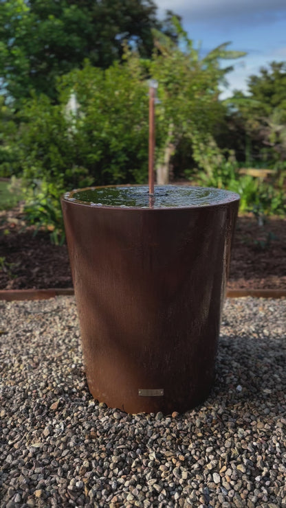 The Karapiro Corten Water Feature