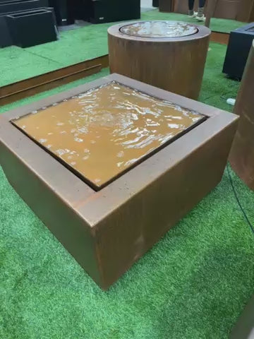 The Hanmer Table Top Water Single Corten