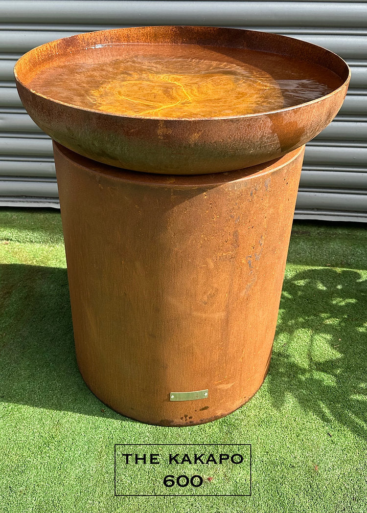 Corten Bird Baths