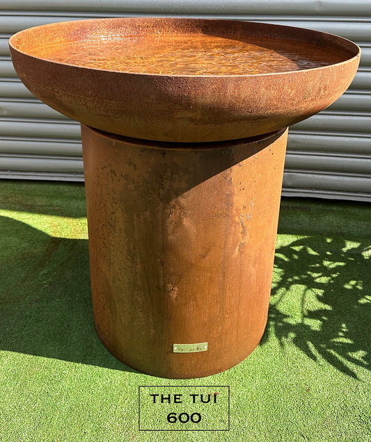 Corten Bird Baths